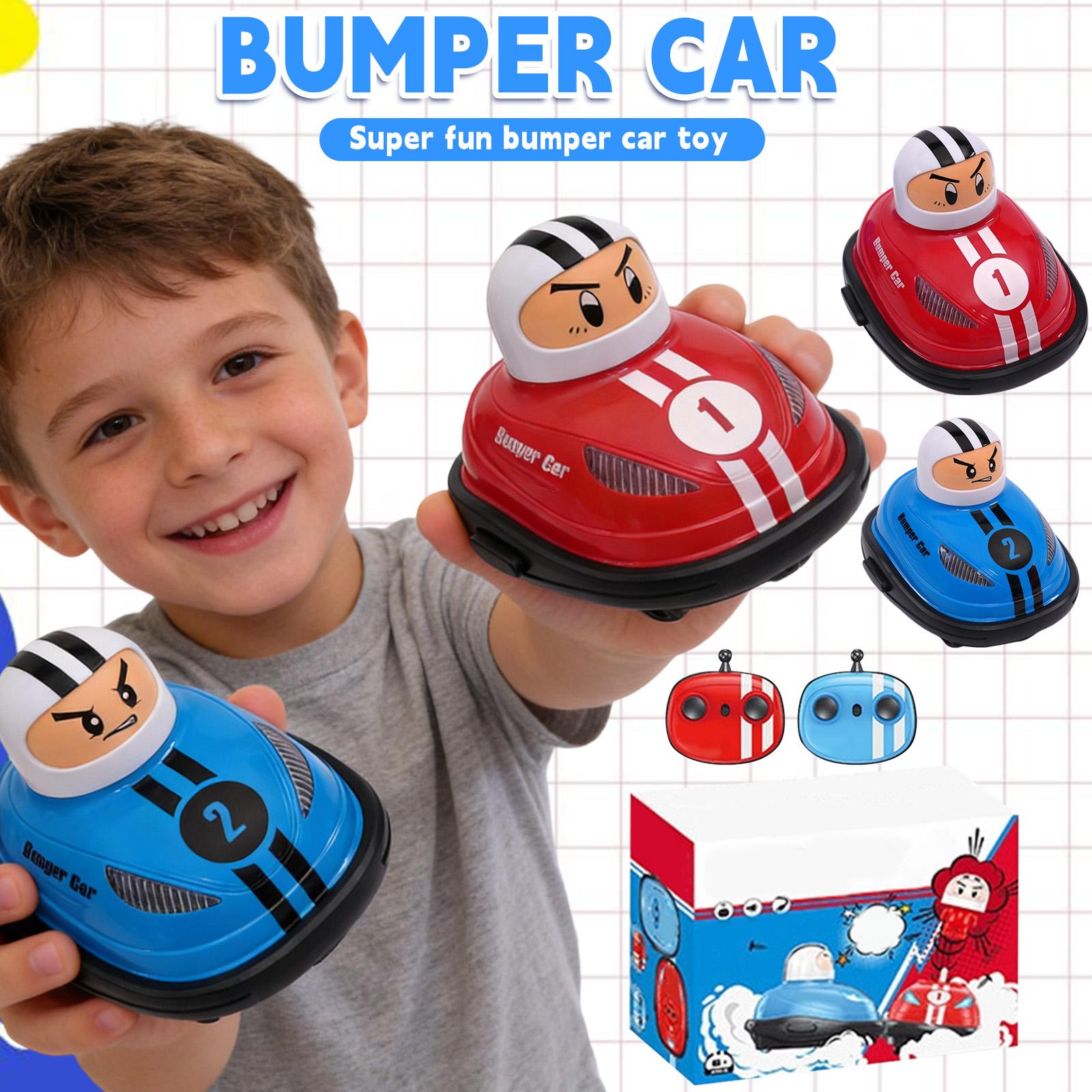 

Remote Controlled Car, Remote-controlled Bumper Car, Featuring A Speed, Two Player Mode, Driver Ejection Capability, With Sound And Light One Size
