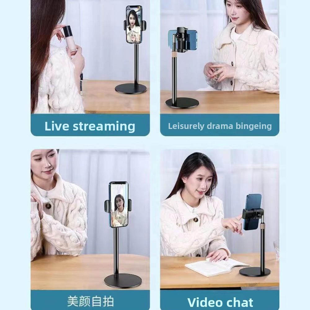 Adjustable Height Telescopic Phone Stand 360° Rotate Mobile Phone Bracket Phone Accessories