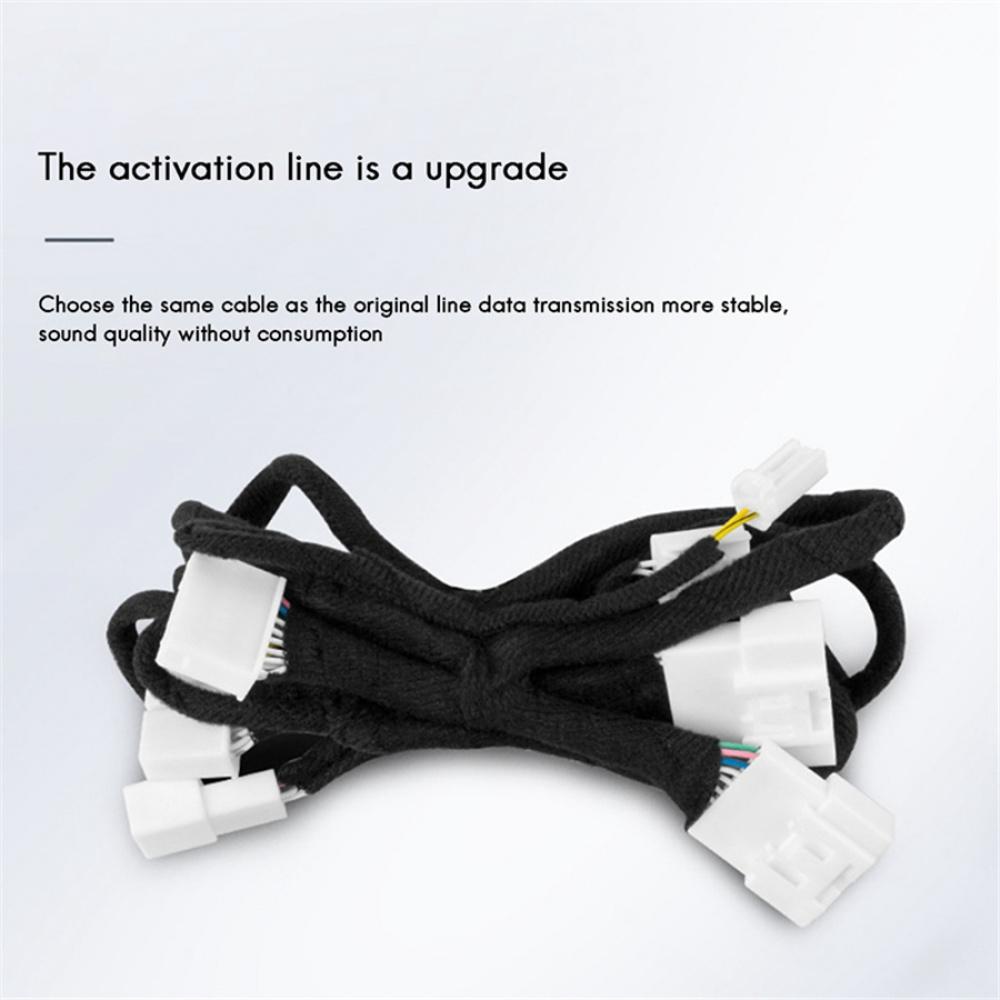 Modification Of Car Speaker Cable 8 Liters 14 Sound Activation For Tesla Model 32021