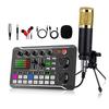 BM800 Microphone Kit with Sound Card & Headphones for Live Streaming and Podcasts