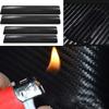 4PCS Car Stickers 4D Carbon Fiber Universal Sill Scuff Anti Scratch 60X7CM Auto Door Sticker Exterior Protection Car Accessories