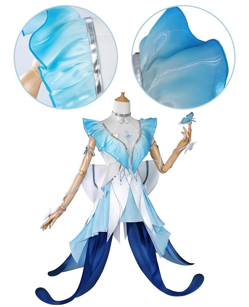 NOKIJP Narushio Shorekeeper Cosplay Costume Wuthering Waves Game Character Outfit