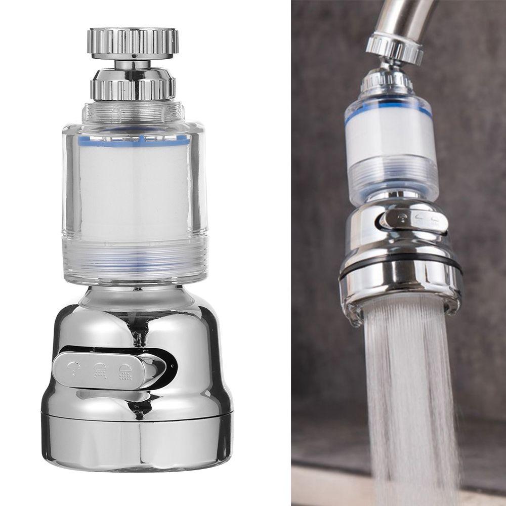 Water Saving Hardware Connector Filter Diffuser 3 Modes Sprayer Faucet Nozzle Water Purifier Tap Head Swivel Tap