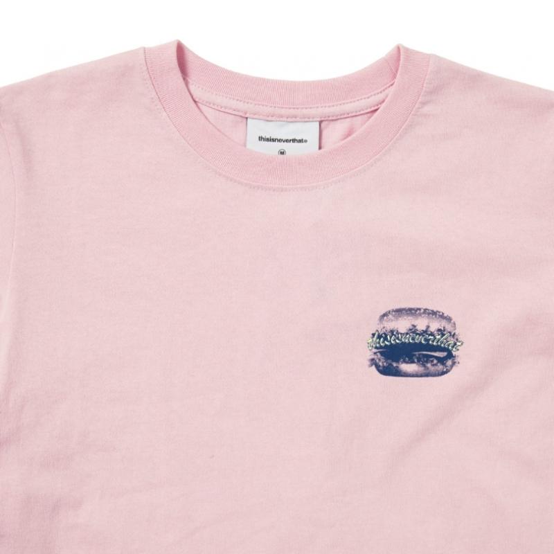 ThIs Is Never That Hamburger W Tee Pink