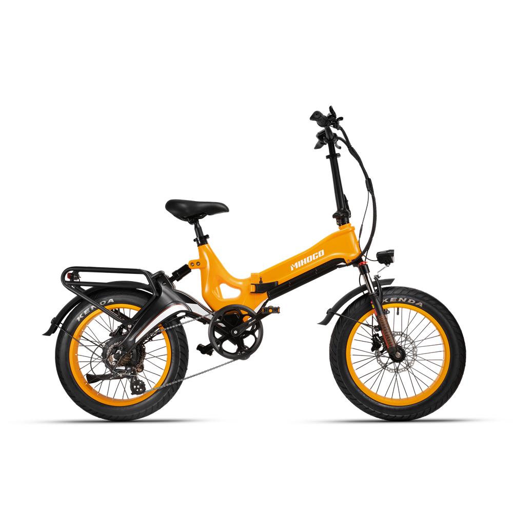 MIHOGO NX eBike: 80-Mile Range, 25MPH, 750W Motor, Fat Tire Bluetooth e-Bike with App Control & Magnesium Frame