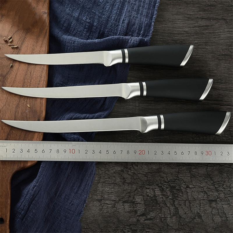 Edelstahl von 6/7/8 Zoll Messer für ein zusammenklappbares Küchenmesser für Knochen, Fleisch, Fisch, Sushi, ein Messer für Gemüse, ein Werkzeug zum Kochen