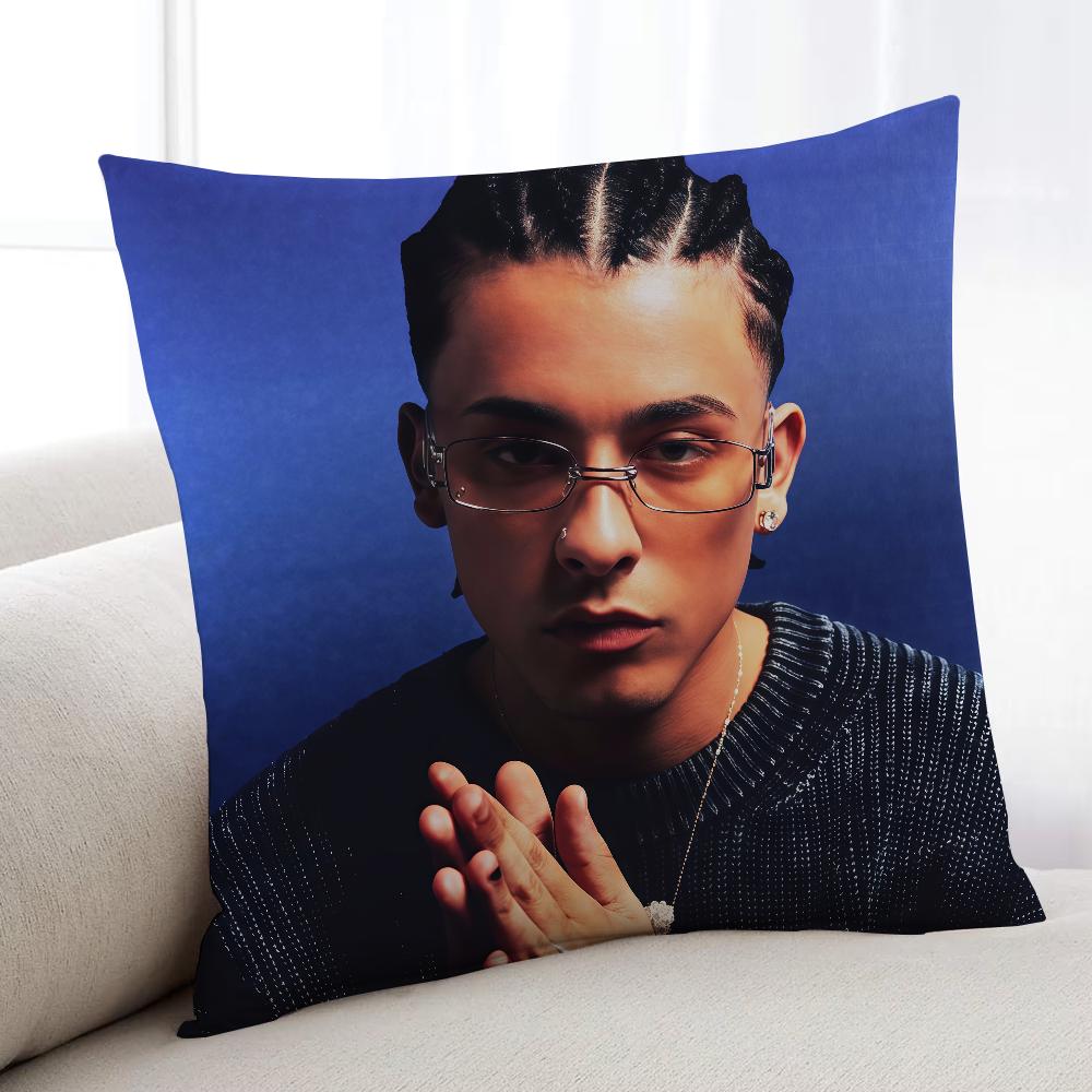 Rapper TTrueno EL ULTIMO BAILE Cushion Cover Home Bedding Sofa Living Room Pillowcase Simple Soft Skin Cushion Cover Party Gift