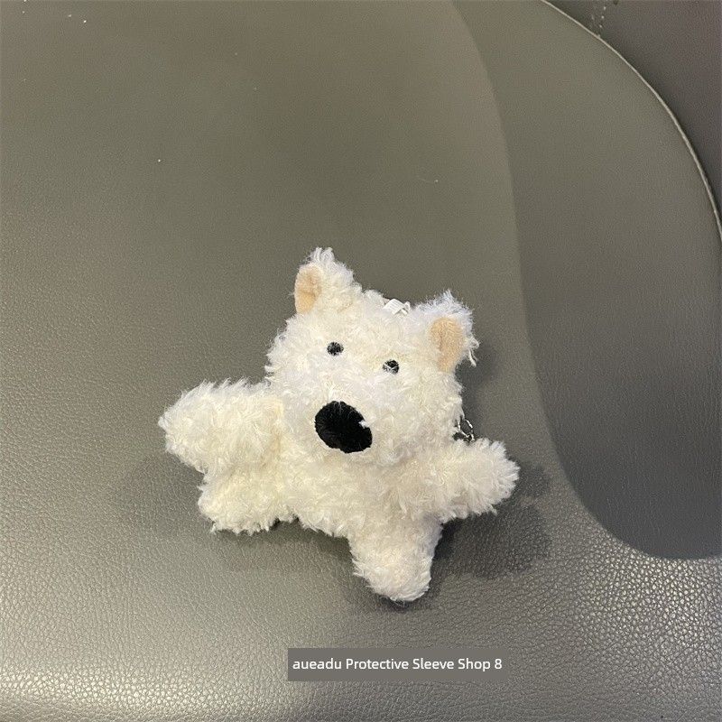 

Fall and Winter Ins Cute Stuffed Puppy Suitable for Apple AirPods Pro1 Generation 2 Generation 3 Generation Earphone Case Protective Case Apple Airpods 3 Stuffed puppy earphone shell
