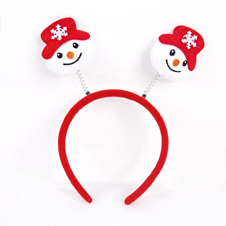 Christmas Antler Headband with Bells for Adults & Children – Festive Holiday Party Accessory