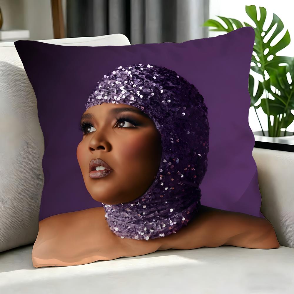 celebrity Lizzo Cushion Cover Cushion Cover Set Pcs x x x Pillowcase Decorative Sofa Home Decor