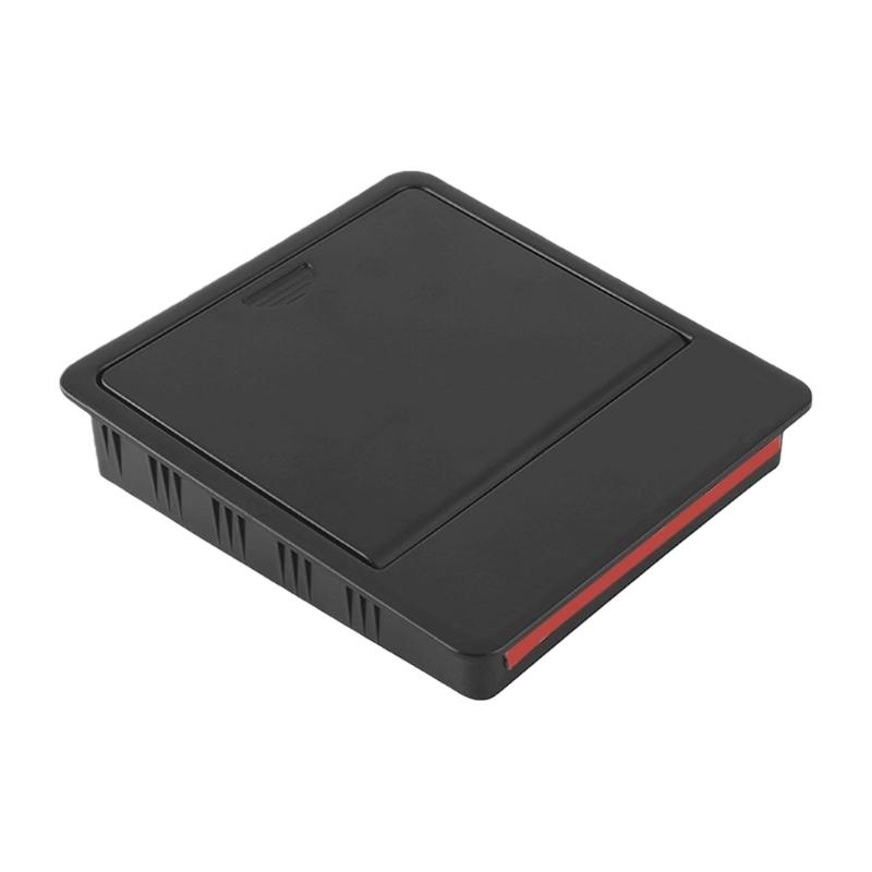 Concealed Car Center Console Organizer For Concealed Storage Privacy Protective Vehicle Interior Space Saving Plastic Tray