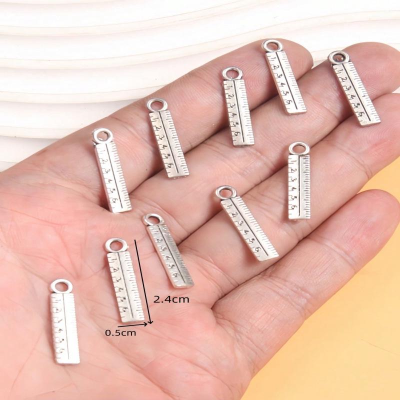 

Cross Stationery Graduation Charm: Alloy Pendant for DIY Bracelets & Necklaces Tibetan Silver