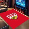 VfB Stuttgart Football Club Logo Rug Non Slip Floor Carpet Living Room Game Room Soccer Fan Decor Gift