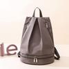 Lightweight Oxford Cloth Travel Backpack with Wet/Dry Shoe Compartment