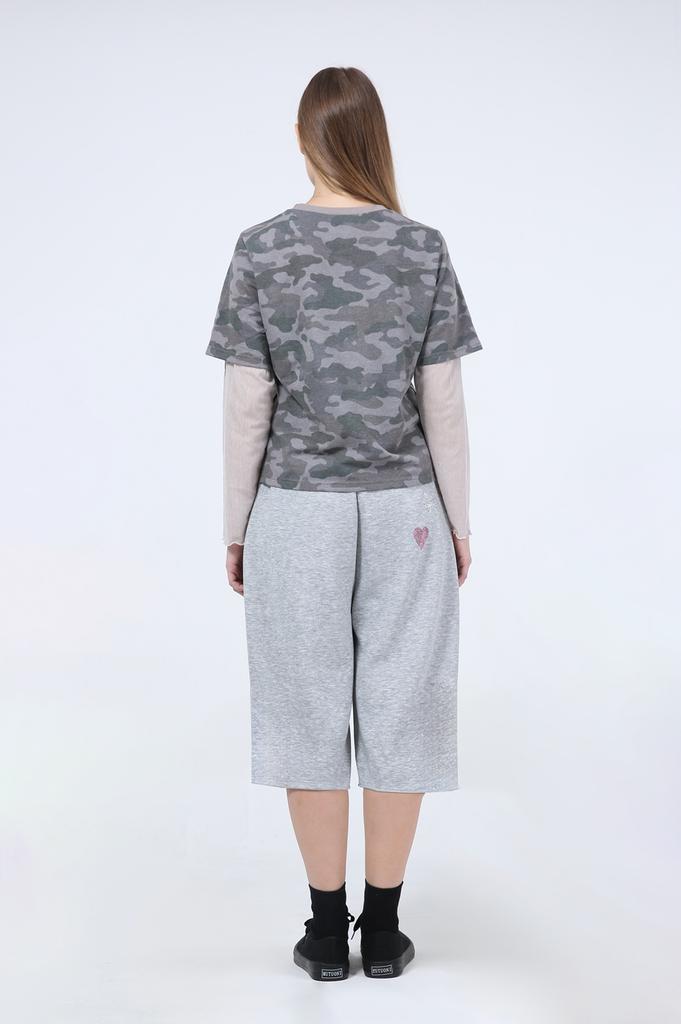 ANOTHER COLOR Camo Layered T-Shirt