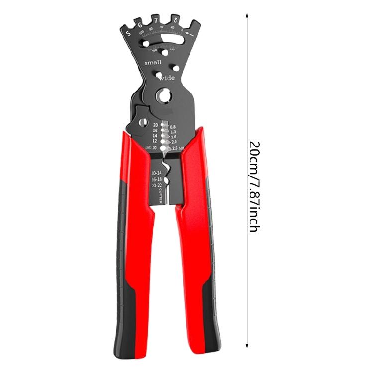 Wire Stripping Multifunctional Pliers Bending Wire Stripper Wrench Cable Cutter Crimper For Cable Cut Crimping