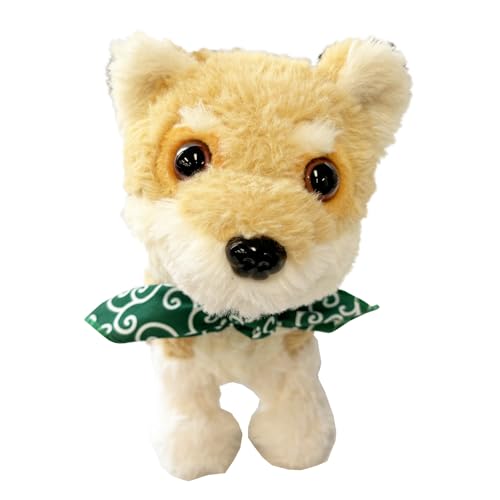 Comfortable Living I Love Stories! Singing and Dancing  Robot Mame Shiba Dog  + 4 AA Batteries