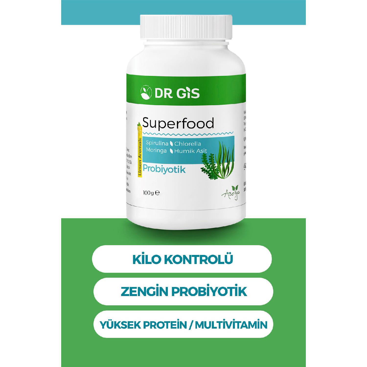 

Dr.giss- Spirulina Chlorella Moringa Humic Acid - All Together With Probiotic Intellectual