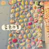 Animal Family Foam Puffy Stickers Cat Dog Waterproof Decals DIY Decor For Journal Kpop Photocard Phone Case Craft Stationery
