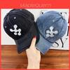 Baseball Cap With Embroidered Letters For Summer Casual Wear