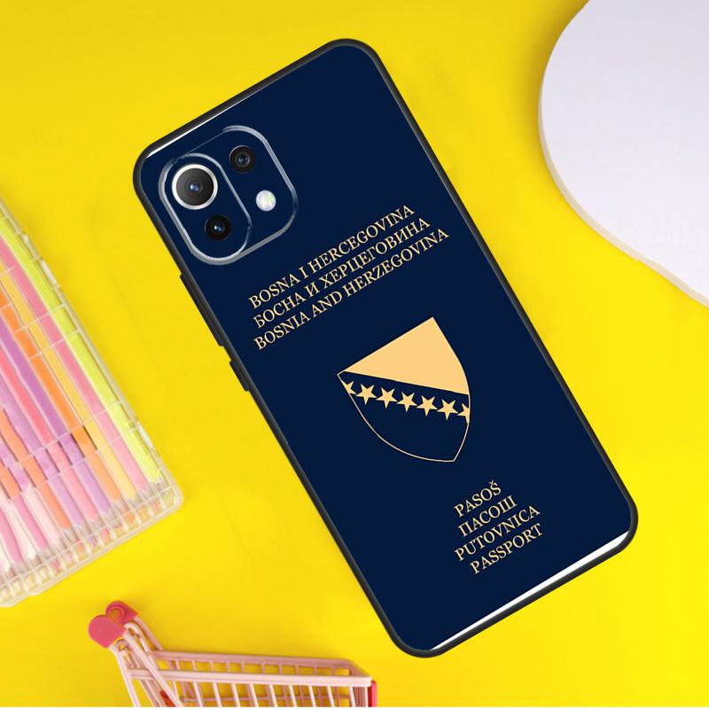 

Bosnia and Herzegovina Passport Cover For Xiaomi 14 Ultra 13 11T 12T 13T 14T Pro POCO X6 X7 Pro X3 X5 F3 F5 F6 M6 Pro Case Xiaomi 12T (12T Pro)