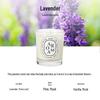 Transparent European Style Soy Wax Candle with Plant Essential Oils - Smokeless Home Aroma Gift