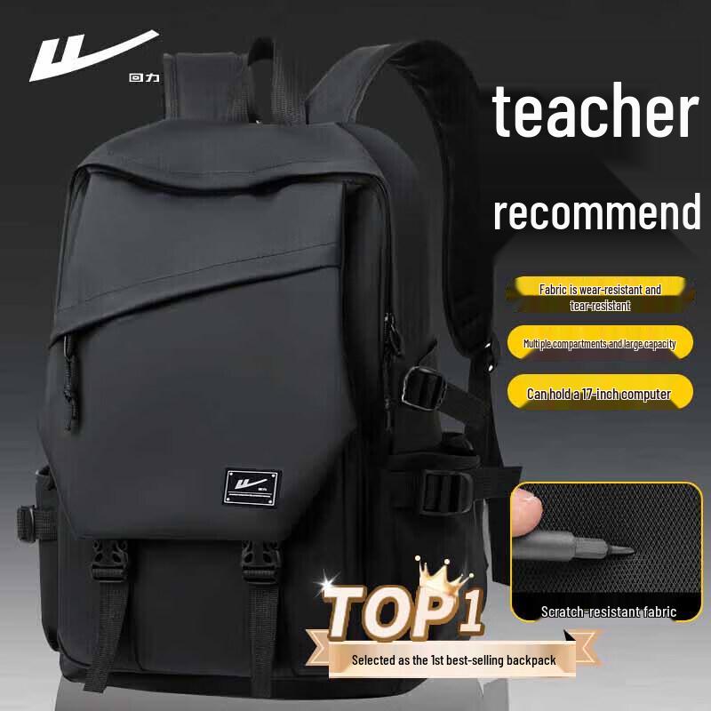 Warrior Men's Water-Repellent Laptop Backpack