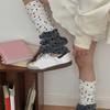 Acrylic Leg warmer Inspired polkas Dot Pattern Winter Essential For Fashionable Outfits