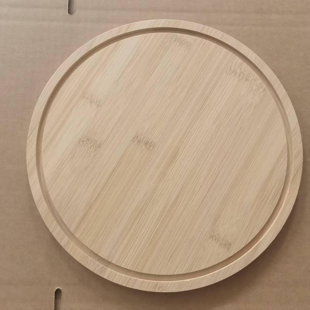 Bamboo Butter Storage Container with Transparent Lid and Tray 