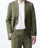 Man On The Boon [V.B.C] Herringbone Wool Single Jacket_Olive 4714151010
