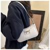 Bow Decorati Purse Commuting Ladies Shoulder Bag Pu Leather Handbag Fashiable Fashi Crossbody Bag For Office Special