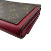 Louis Vuitton M64587 Compact Wallet Monogram Monogram Portefeuille Flore Compact Bifold Wallet Brown Monogram Used