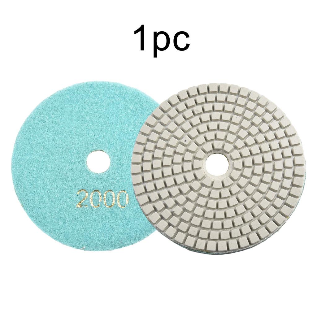 4inch Emery Polishing Pads Wet Dry Granite Concrete Marble Glass Stone Sanding Granite Concrete Abrasive Grinding
