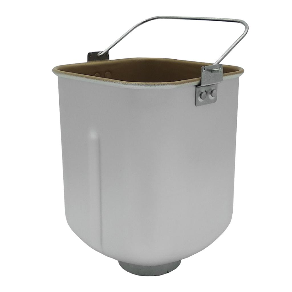 Bread Machine Mixing Bread Bucket Anti Stick Coated Aluminum Alloy Bread Machine Inner Tank for Replacement