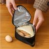 Mini Triangular Insulation Bag Aluminum Foil Thermal Cooler Lunch Tote Rice Ball Bag Lunch Box Bento Lunch Carry Bags
