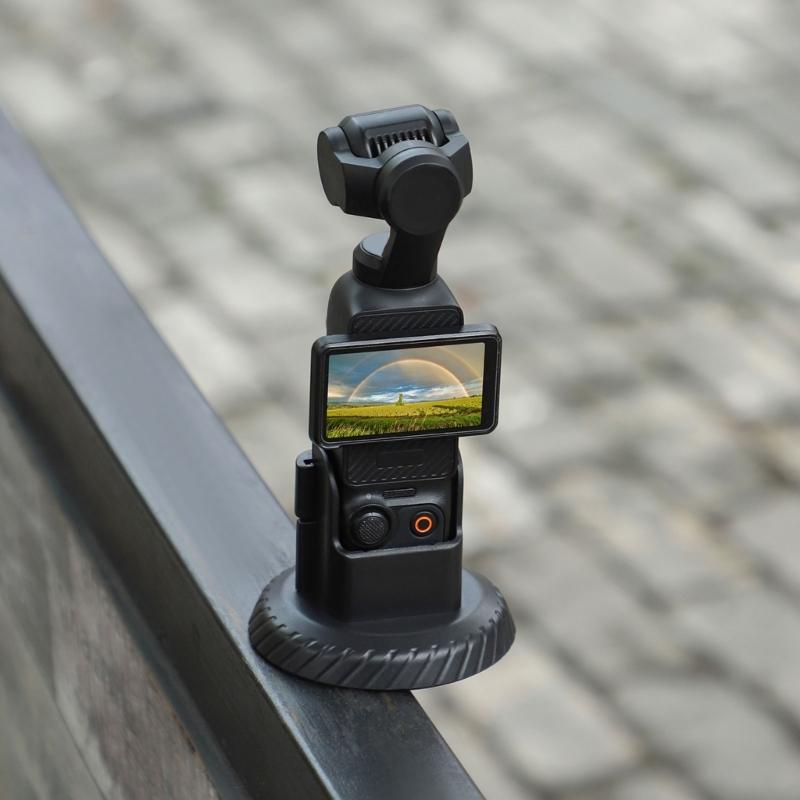 Magnetic Mount for Pocket 3 Featuring High Strength Magnets and NonSlip Silicone Bottom for Safe Filming