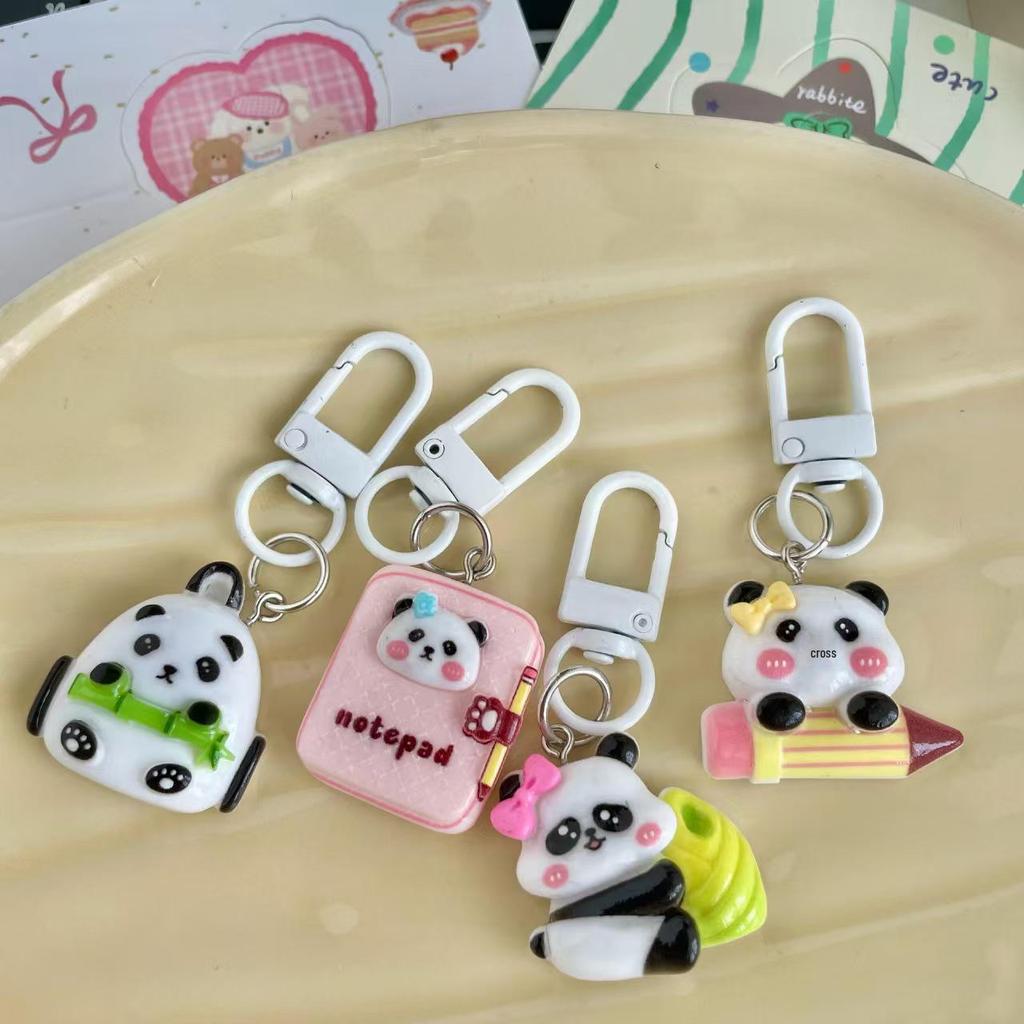 Cute Pet Keychain Charms for Backpacks & Handbags - Heart Design Accessories & Gifts