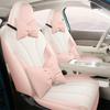 Euler 5-Seater All-Season Breathable Leather Seat Cover Set