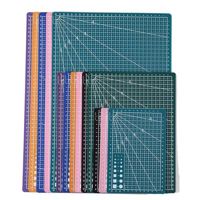 1Pcs A3 A4 A5 PVC Cutting Mat Cutting Board Workbench Patchwork Double-side Pad Sewing Manual DIY Engraving Leather Craft Tool