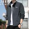 JEEP SPIRIT Men's Stand-collar Lightweight Jacket