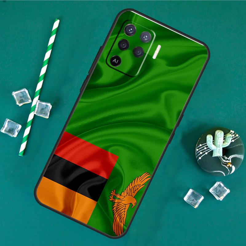 

Zambia Flag Phone Case For Oppo A18 A38 A58 A78 A98 A40 A60 A80 A91 A15 A17 A74 A94 A54 A57S A16 A76 A96 OPPO A57s