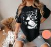 2026 Summer Women Unisex Vintage Psychedelic Cat TShirt Cotton and Breathable Short Sleeve Streetwear Oversized Loose Casual