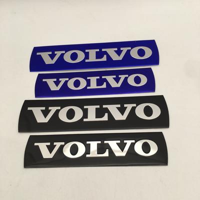 1 stuks 3D blauw/zwart voor XC60 XC90 Auto Embleem Voorgrille Motorkap Motorkap Sticker Badge Decal Styling auto accessoires