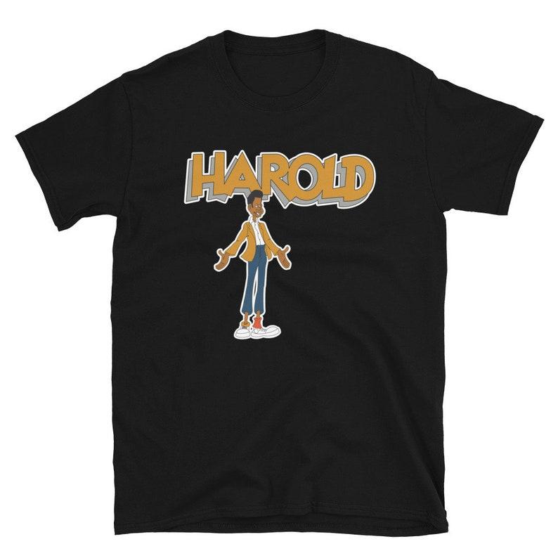 Fat Albert vintage cartoon 80s Cosby kids Harold Short-Sleeve T-Shirt 130