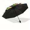 1pc Toy Story, Woody Automatic Folding Umbrella, 8-Rib Portable & Foldable Design,  Highqualityy0722026