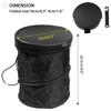 Universal Car Trash Can with 4 Ways To Tall Portable Air Vent Hang Seat Back Mount Waste Bin Bag for Auto Interior Organizer