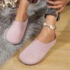Divatos Tavaszi Kerek Orrú Parafa Klumpák Papucsok Nőknek Kültéri Parafa Talpú Lapos Sarkú Papucs Női Plus Size Velúr Papucs Női