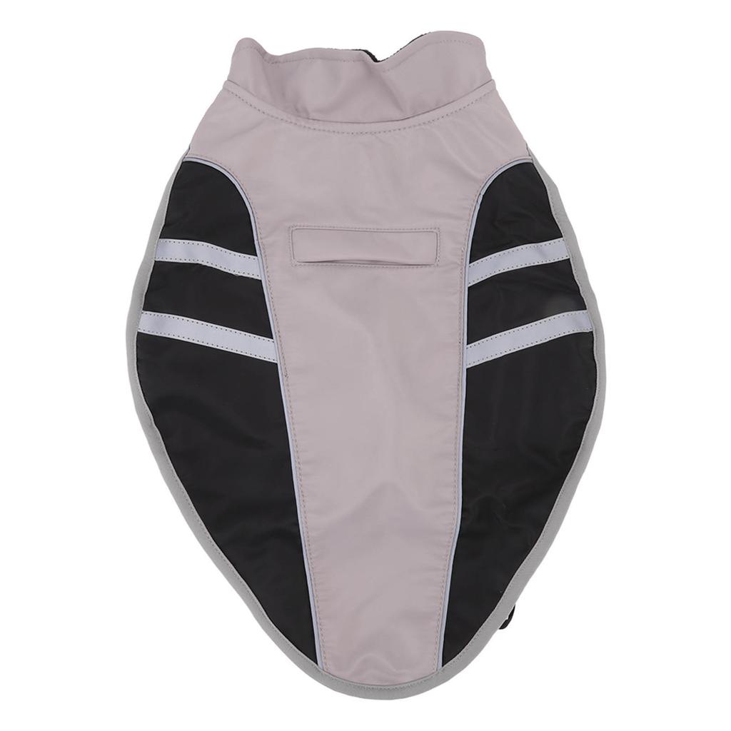 Hunde Regenmantel Verstellbare Hunde Wasserdichte Regenjacke mit Reflektoren für Outdoor-Aktivitäten