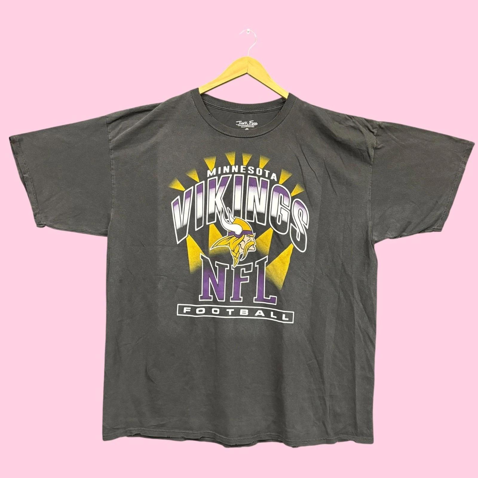NFL Franchise NFC North Minnesota Vikings Oversized Tee XXL XL