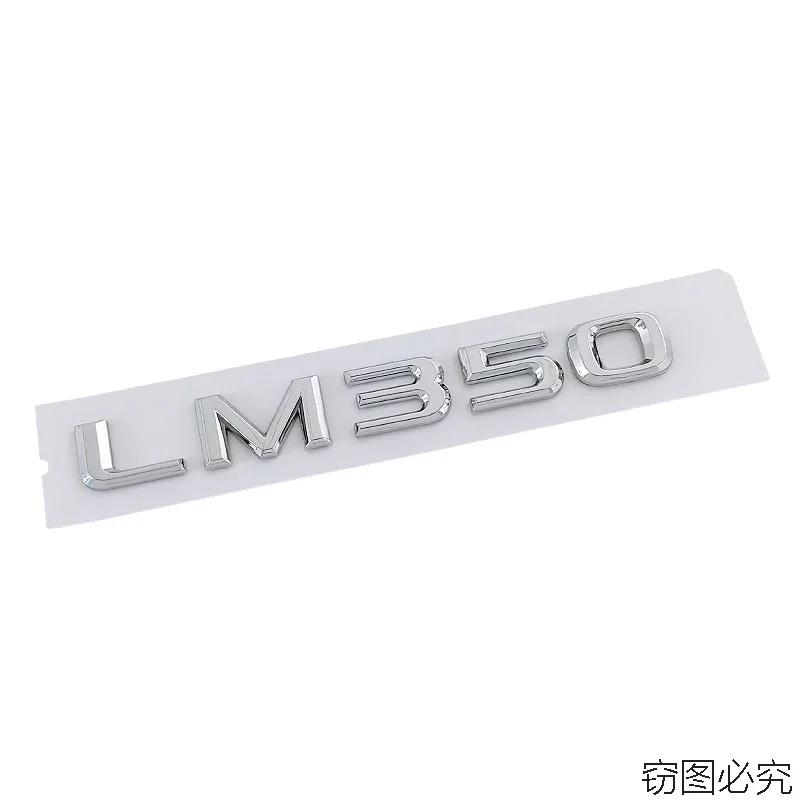 DFW5 ABS Car Body Side Letters Stickers Tail Trunk Emblem Decal for Lexus LC500h LM350 LM300h UX260h Logo Badge Auto Accessories